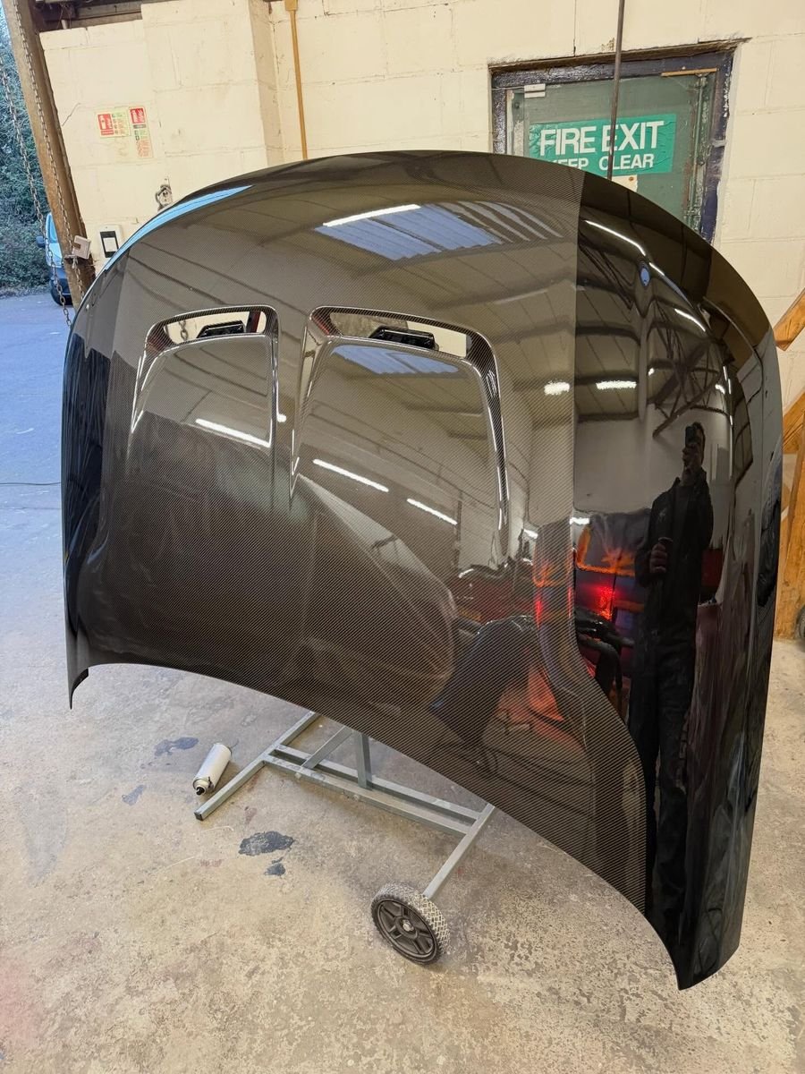 Carbon Fibre & Lacquer Refinishing example